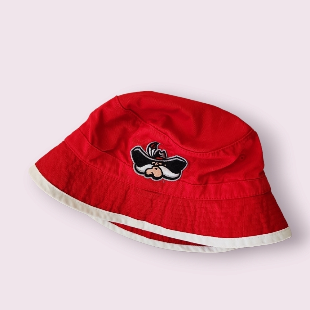 RARE Vintage UNLV Rebels Bucket Hat Red White